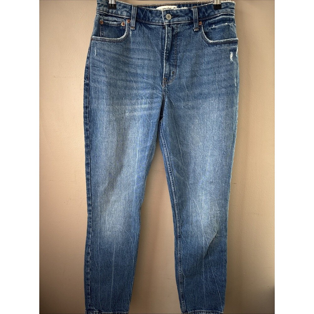 Abercrombie & Fitch Curve Love High Rise Skinny Jeans 29/8L